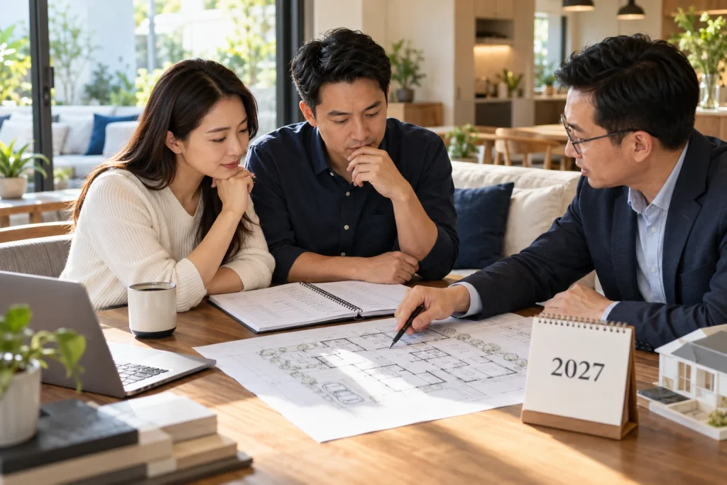 Tuổi 1990 xây nhà năm 2027 – minh họa chuẩn bị kế hoạch nhà ở