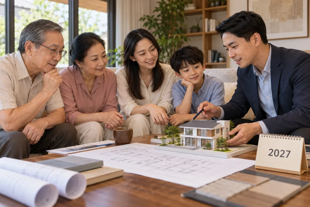 Tuổi 1991 xây nhà năm 2027 – minh họa chuẩn bị kế hoạch nhà ở
