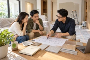 Năm 2027 sửa nhà có cần xem tuổi không – minh họa chuẩn bị kế hoạch nhà ở